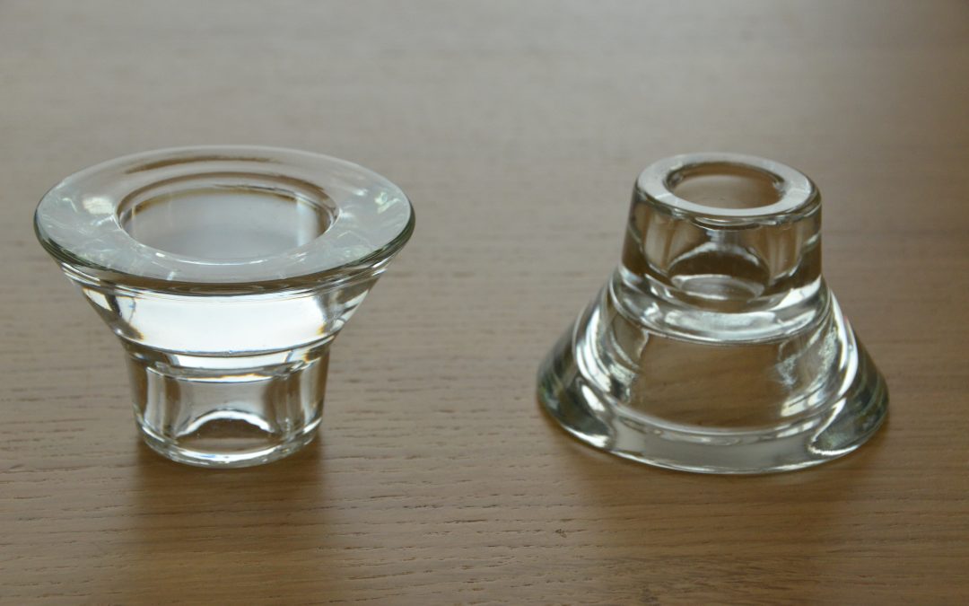 Bougeoir rond : 0.20 €