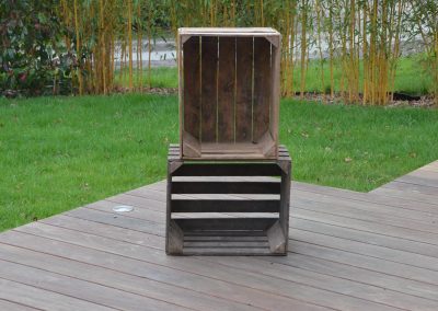 Caisses en bois vintage : 5 €
