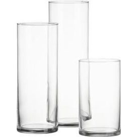 Vases trio cylindriques : 7€